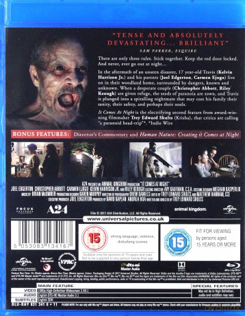 It Comes at Night (To przychodzi po zmroku) [Blu-Ray]