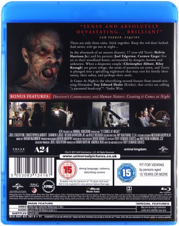 It Comes at Night (To przychodzi po zmroku) [Blu-Ray]