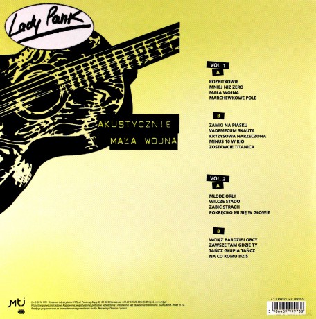 Lady Pank: Akustycznie - Mała wojna [2xWinyl]