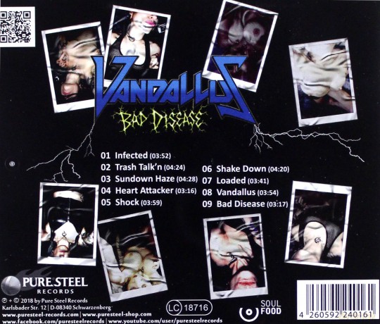 Vandallus: Bad Disease [CD]