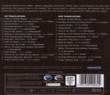 Johnny Cash: Behind Prison Walls [CD]+[DVD]
