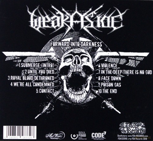 Weak Aside: Forward Into Darkness (Limited) (digipack) [CD]