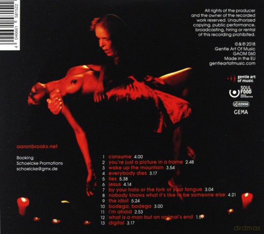 Aaron Brooks: Homunculus (digipack) [CD]