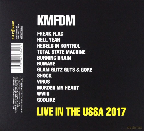 KMFDM: Live In The USSA (digipack) [CD]