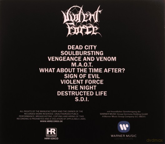 Violent Force: Malevolent Assault of Tomorrow [CD]