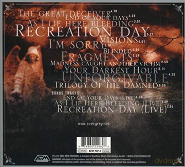 Evergrey: Recreation Day (digipack) [CD]