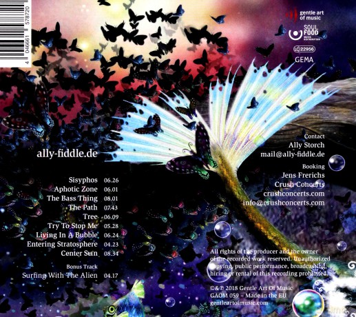 Ally The Fiddle: Up (digipack) [CD]