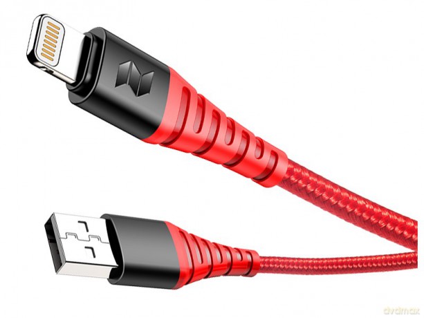 Kabel Wzmacniany USB SPACE Lightning MFI100cm (Rock)