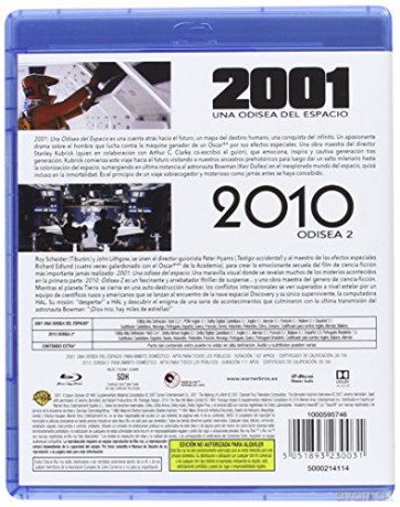 2001: A Space Odyssey / 2010 (2001: Odyseja kosmiczna / 2010)  [2xBlu-Ray]