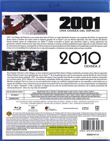 2001: A Space Odyssey / 2010 (2001: Odyseja kosmiczna / 2010)  [2xBlu-Ray]