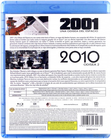 2001: A Space Odyssey / 2010 (2001: Odyseja kosmiczna / 2010)  [2xBlu-Ray]