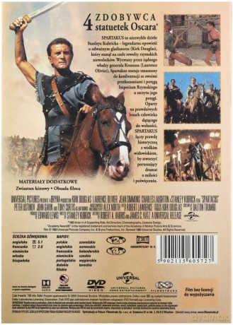 Spartakus [DVD] film