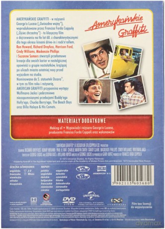 Amerykańskie Graffiti [DVD]