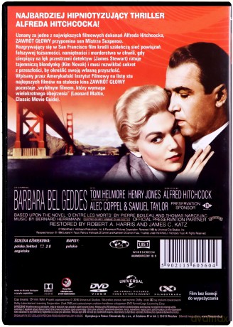 Zawrót głowy [DVD]