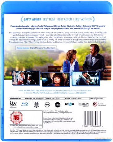 Educating Rita (Edukacja Rity) [Blu-Ray]