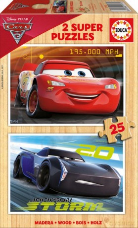 EDUCA 2x25 el. Cars 3 [PUZZLE]