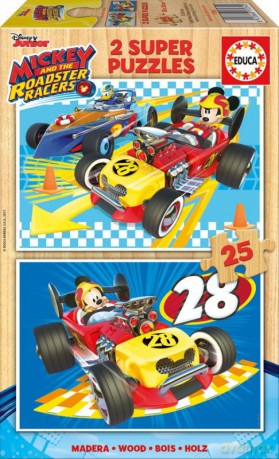 EDUCA 2x25 el. Mickey i Raźni Rajdowcy [PUZZLE]