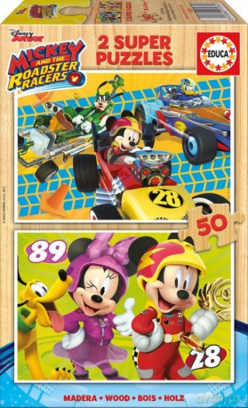 EDUCA 2x50 el. Mickey i Raźni Rajdowcy [PUZZLE]