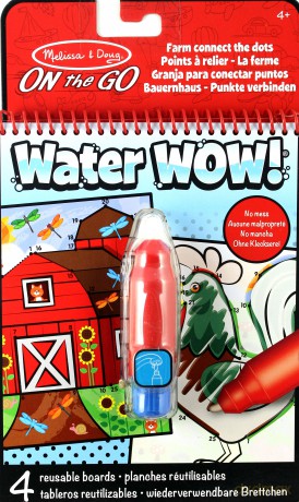 Kolorowanka Water Wow! - Farma, Połącz kropki [KSIĄŻKA]