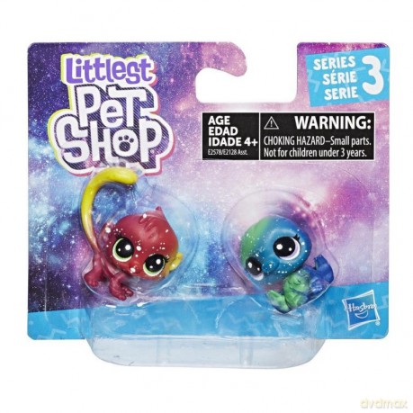 Littlest Pet Shop Kosmiczne Zwierzaki dwupak - Dzikie [FIGURKA]