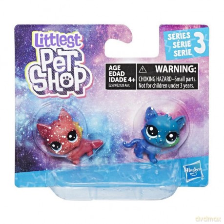 Littlest Pet Shop Kosmiczne Zwierzaki dwupak - Koty [FIGURKA]