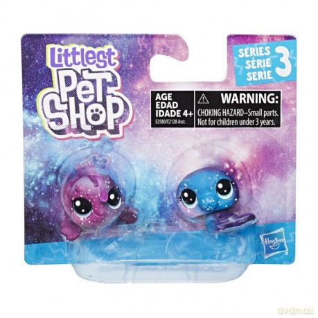 Littlest Pet Shop Kosmiczne Zwierzaki dwupak - Wodne [FIGURKA]