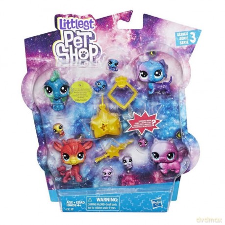 Littlest Pet Shop Kosmiczny Zestaw Zwierzaków [FIGURKA]