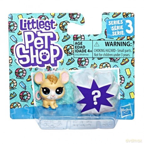 Littlest Pet Shop mini dwupak - Mysz, królik [FIGURKA]
