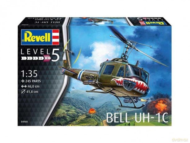 Model plastikowy Bell UH-1C