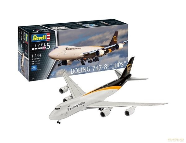 Model plastikowy Boeing 747-8F UPS