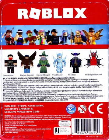 Roblox Homingbeacon The Whispering Dread [FIGURKA]