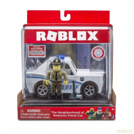 Zestaw i pojazd The Neighborhood of Robloxia Patrol Car [FIGURKA]