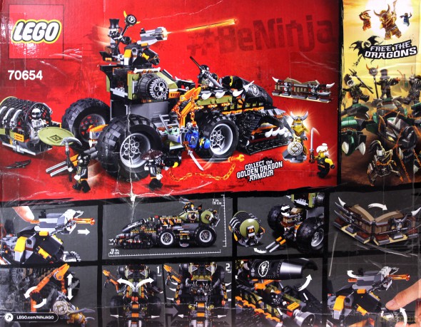 LEGO Ninjago Dieselnauta (70654) PRZECENA [KLOCKI]