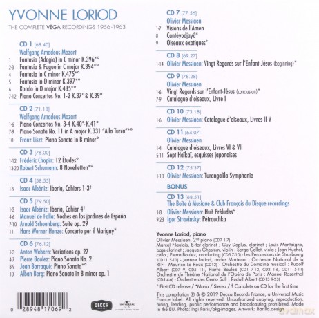 Yvonne Lorid: The Complete Vega Recordings [BOX] [13CD]