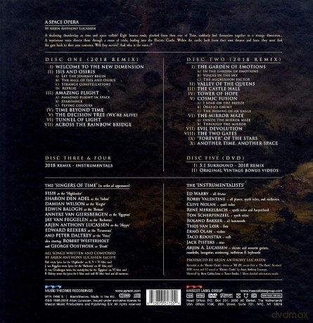 Ayreon: Into The Electric Castle (earbook) [4CD]+[DVD]