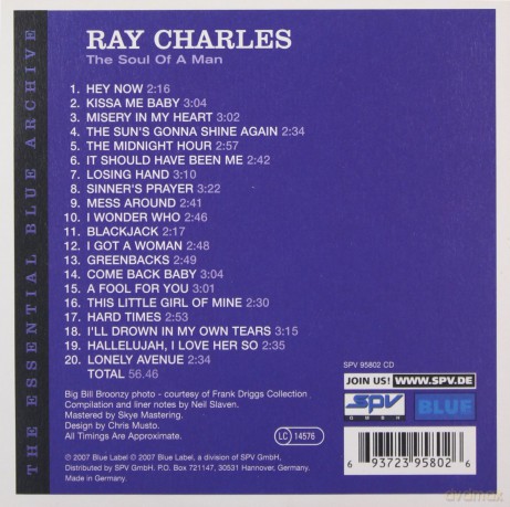 Ray Charles: The Essential Blue... (ecopack) [CD]