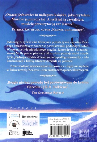 Ostatni jednorożec - Peter S. Beagle [KSIĄŻKA]