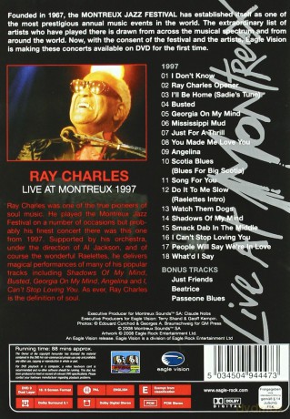 Ray Charles: Live At Montreux 1997 [DVD]