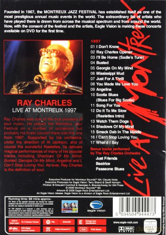 Ray Charles: Live At Montreux 1997 [DVD]