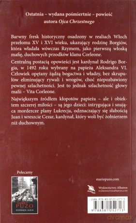 Rodzina Borgiów (pocket) - Mario Puzo [KSIĄŻKA]