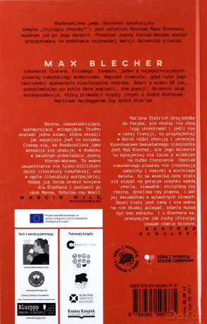 Rozświetlona jama. Dziennik sanatoryjny - Max Blecher [KSIĄŻKA]
