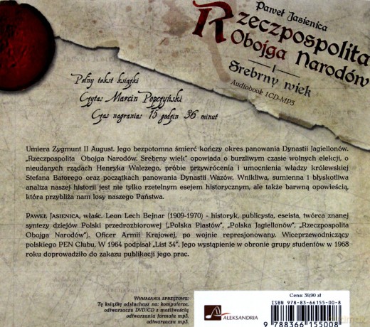 Rzeczpospolita obojga narodów. Srebrny wiek - Paweł Jasienica [AUDIOBOOK]