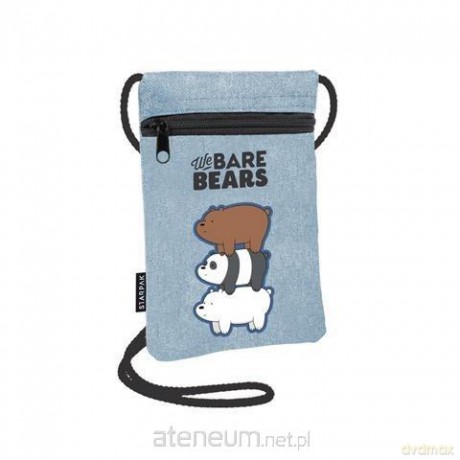 Saszetka na szyję We Bare Bears