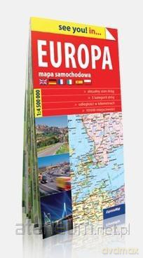 See you! in.. Europa. Mapa samochodowa 1: 4500000