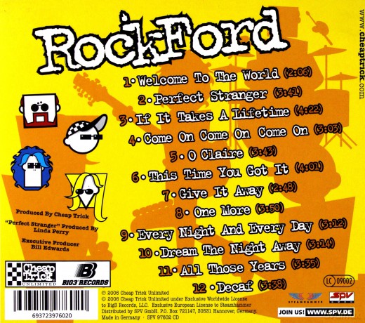 Cheap Trick: Rockford [CD]