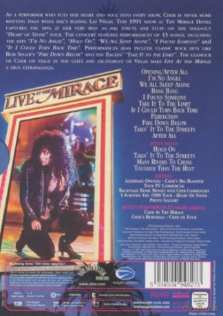 Cher: Live At The Mirage [DVD]