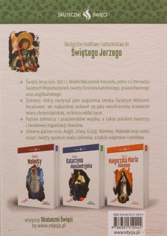 Skuteczni Święci. Święty Jerzy [KSIĄŻKA]