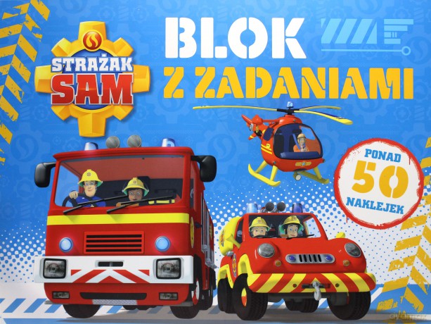Strażak Sam. Blok z zadaniami - Anna Wiśniewska [KSIĄŻKA]