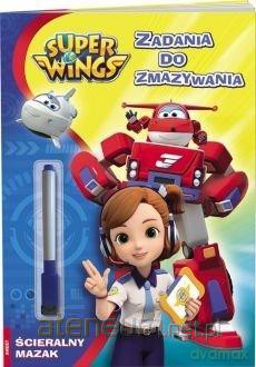 Super Wings. Zadania do Zmazywania [KSIĄŻKA]