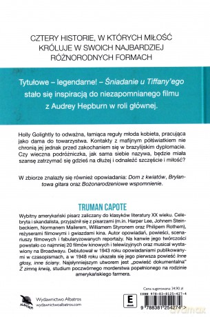 Śniadanie u Tiffany'ego - Truman Capote [KSIĄŻKA]